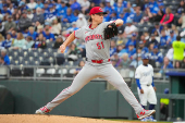 MLB: Cincinnati Reds at Kansas City Royals