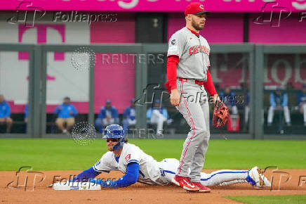 MLB: Cincinnati Reds at Kansas City Royals