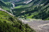 Precautionary measures in the Swiss Valais canton after glacier collapse