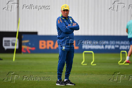 Treino Seleção Brasileira de futebol