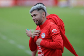 Entrenamiento selección de fútbol de Paraguay