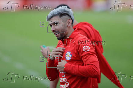 Entrenamiento selección de fútbol de Paraguay