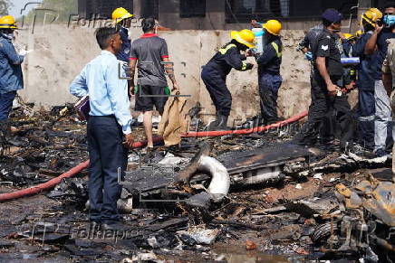 Air India plane with over 240 on board crashes after take-off in Ahmedabad
