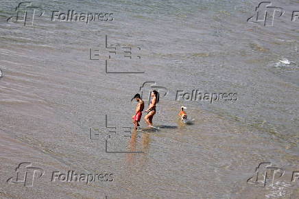Daily life at Tel Aviv beach