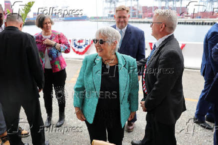 Groundbreaking event and announcement of a major expansion of the International Transportation Service terminal at the Port of Long Beach