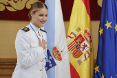 La princesa Leonor recibe la Medalla de Oro de Galicia