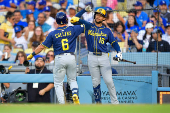 MLB: Milwaukee Brewers at Los Angeles Dodgers