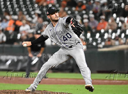 MLB: Colorado Rockies at Baltimore Orioles