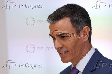 Spanish Prime Minister Sanchez holds a presser before summer break, in Madrid