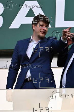 Polish President Karol Nawrocki at the Lechia match in Gdansk