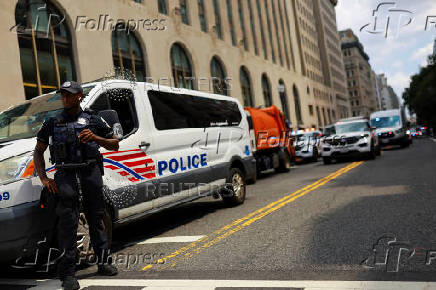 U.S. President Trump deploys the National Guard and federalizes the Metropolitan Police Department, in Washington, D.C.