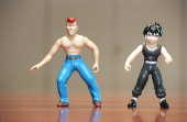 Bonecos dos personagens da série 