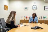 FILE PHOTO: IMF and World Bank's Spring Meetings 2025 in Washington, D.C.
