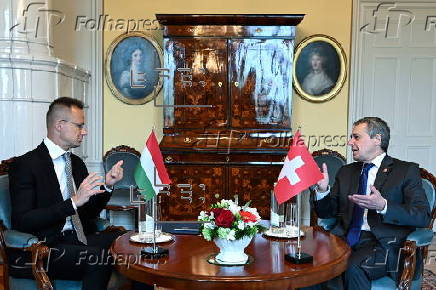 Hungarian Foreign and Trade Minister Peter Szijjarto visits Switzerland