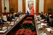 Dutch Foreign Minister Caspar Veldkamp visits China