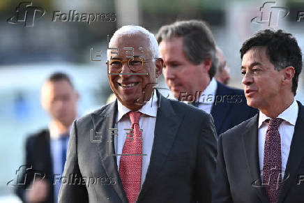 Canciller brasileño recibe al presidente del Consejo Europeo, António Costa