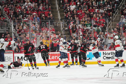 NHL: Stanley Cup Playoffs-Florida Panthers at Carolina Hurricanes