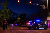 Scene of an attack that injured multiple people in Boulder, Colorado