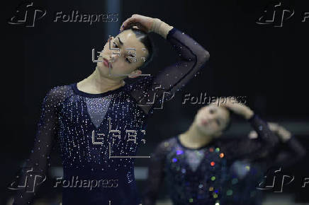 Atletas entrenan para el Panamericano de Gimnasia