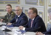 German Defense Minister Boris Pistorius visits Ukraine