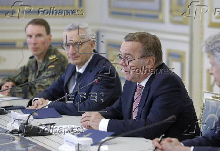 German Defense Minister Boris Pistorius visits Ukraine