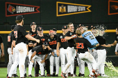 NCAA Baseball: College World Series-Louisville v Oregon State