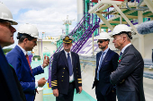 Official opening ceremony of Heidelberg Materials' new carbon capture plant in Brevik