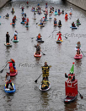 Water sports festival held in Moscow