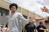 NBA: San Antonio Spurs-Press Conference