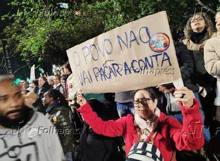 Ato pela soberania do brasil e pela taxação dos bilionários, bancos e bets
