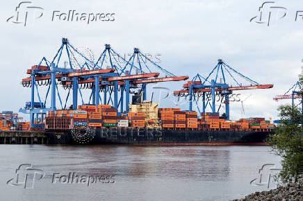 Harbor in Hamburg