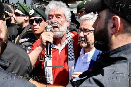 Lebanese militant Georges Abdallah arrives to Beirut after four decades in French prison