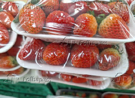 Preço do Morango dispara sos supermercados