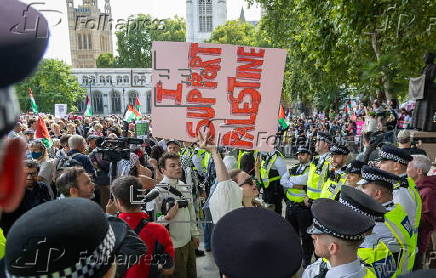 UK police make arrests at rally against Palestine Action ban