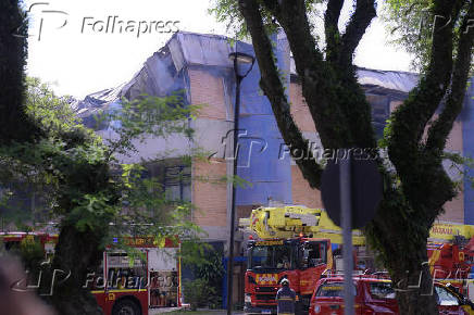 Rescaldo incendio PUC PR