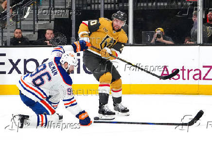 NHL: Stanley Cup Playoffs-Edmonton Oilers at Vegas Golden Knights