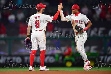 MLB: Toronto Blue Jays at Los Angeles Angels