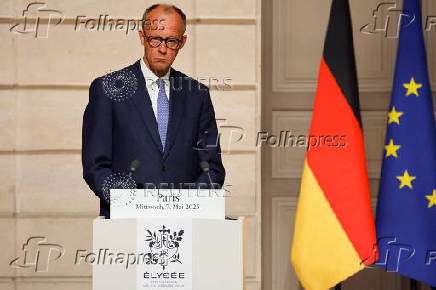French President Macron meets newly elected German Chancellor Merz in Paris