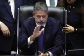 Arthur Lira preside eleição na câmara dos deputados