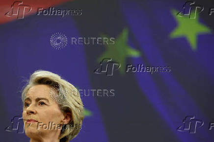 FILE PHOTO: European Commission President Ursula von der Leyen