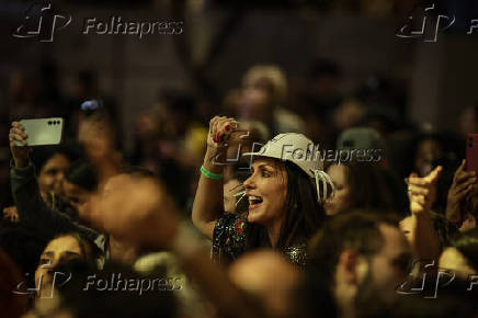 Cantor João Gomes na Virada Cultural 2025