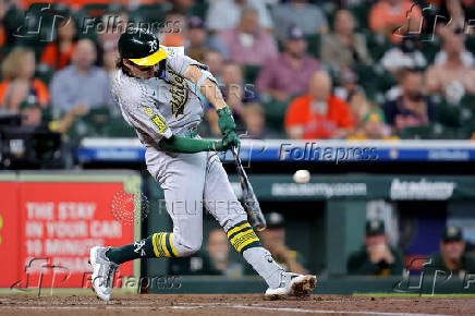 MLB: Athletics at Houston Astros