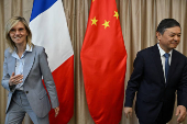 Agnes Pannier-Runacher, French Minister for Ecological Transition, Biodiversity, Forestry, the Sea and Fisheries visits Beijing