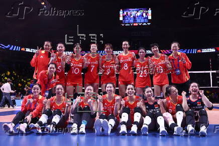 FIVB Volleyball Women's Nations League - China vs Belgium