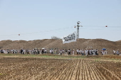Protest march from Tel Aviv to Gaza border calling to stop the war