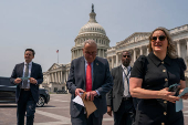 Democratic Senators Hold Press Conference on U.S. President Donald Trump's Tax and Spending Bill