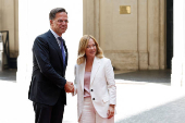 NATO Secretary General Mark Rutte visits Rome