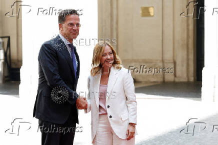 NATO Secretary General Mark Rutte visits Rome