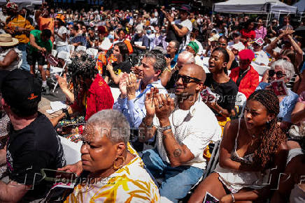 Juneteenth celebration in New York
