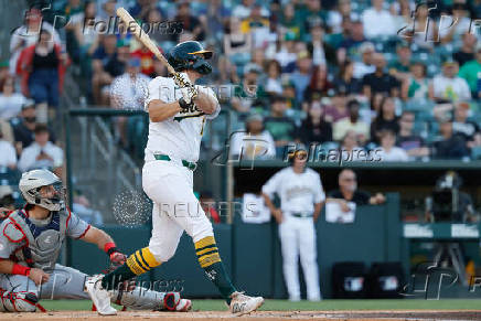 MLB: Cleveland Guardians at Athletics